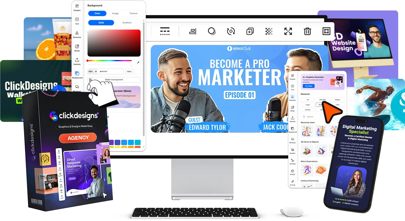 ClickDesigns Agency bundle — everything included today