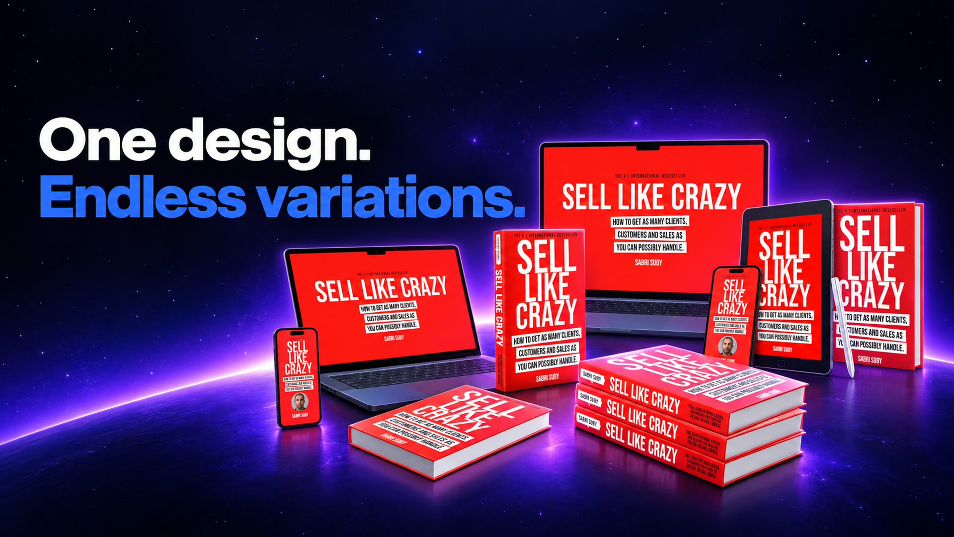 ClickDesigns X One design. Endless variations.