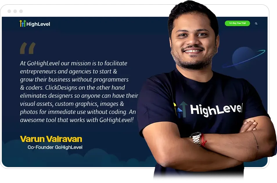 Varun Vairavan endorsement