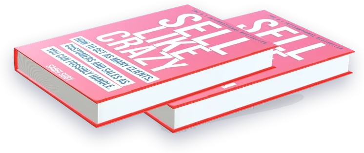 Two books stacked flat