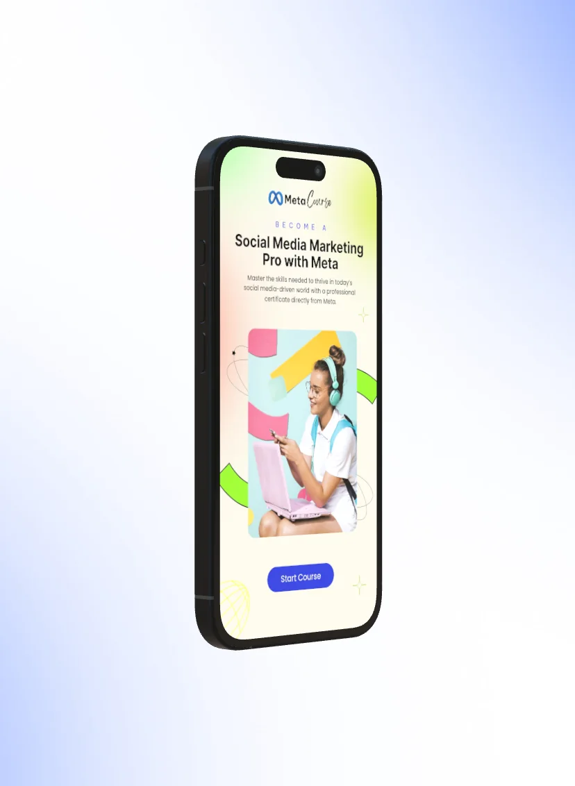 3D phone mockup