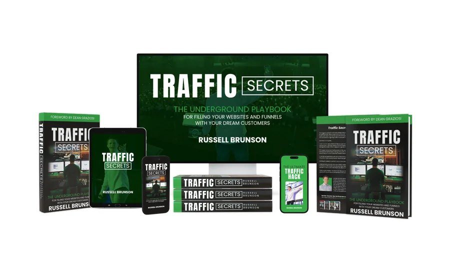 Traffic Secrets book and course bundle
