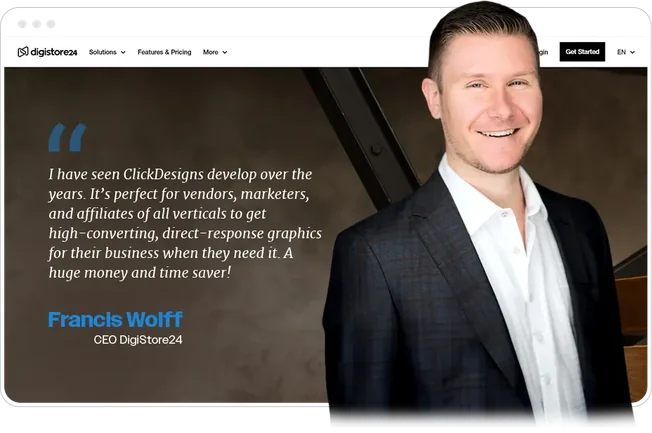 Francis Wolff testimonial