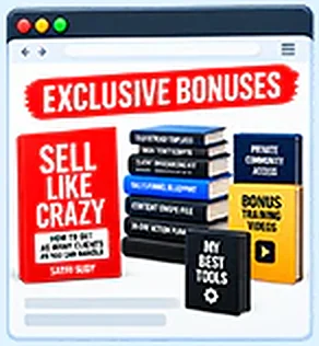 Affiliate Bonus Page mockup