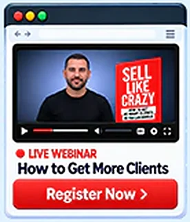Webinar Page mockup